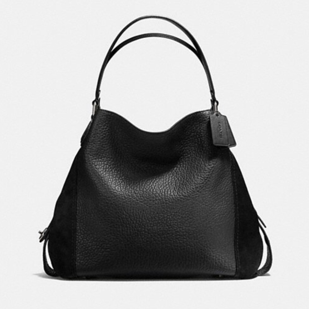 COACH EDIE SHOULDER BAG 🖤
